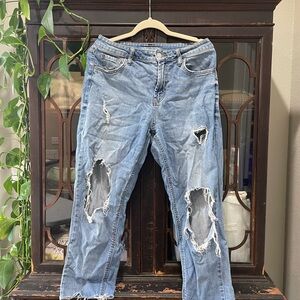 Wild Fable Ripped Blue Boyfriend Jeans